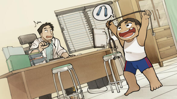 Lin Wang Meng and Ricky